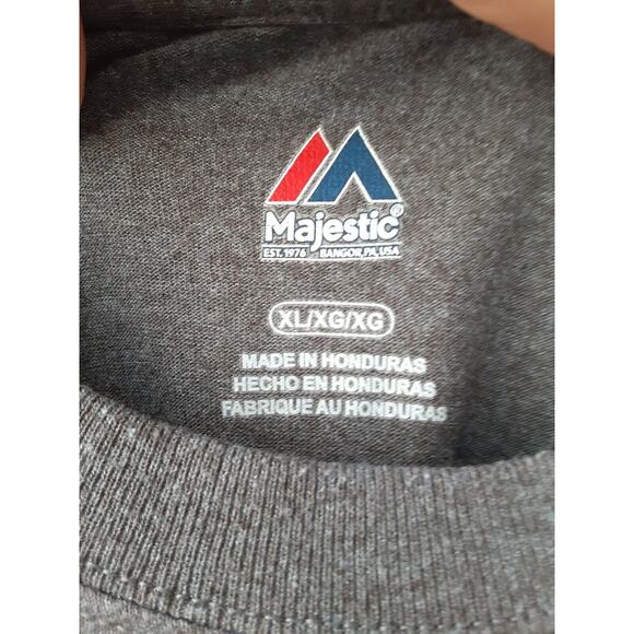 Majestic Seattle Seahawks Men's T-Shirt Size XL Gray We Are 12 Graphic - Picture 3 of 6